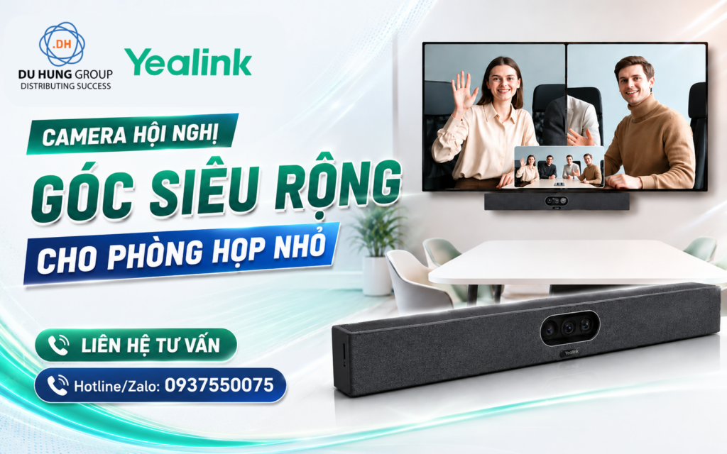 Camera hội nghị góc siêu rộng cho phòng họp nhỏ