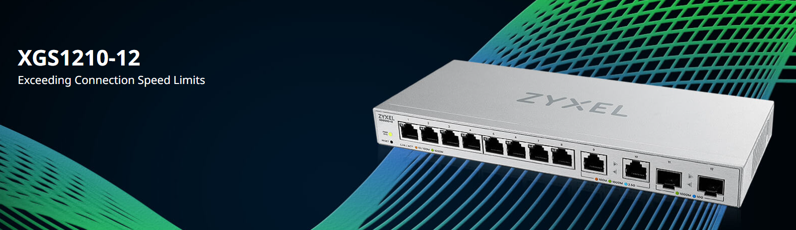 Bộ chuyển mạch Switch Zyxel XGS1210-12
