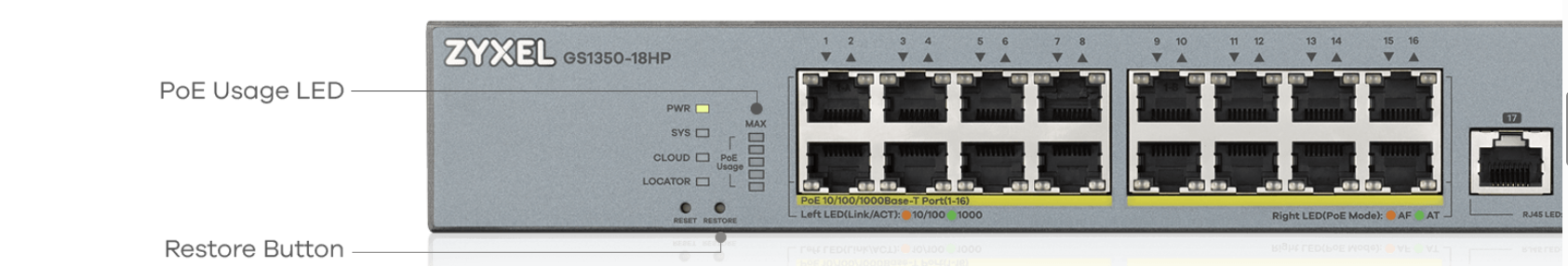 Bộ chuyển mạch Switch Zyxel XGS1210-12