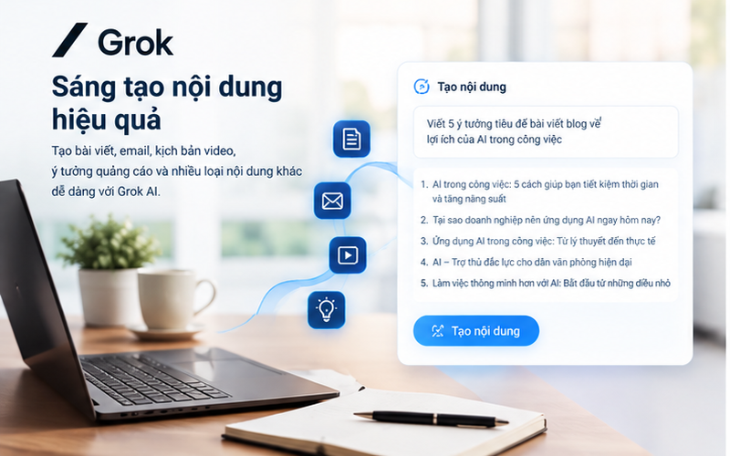 Mua Grok AI chính hãng và khám phá các tính năng nổi bật