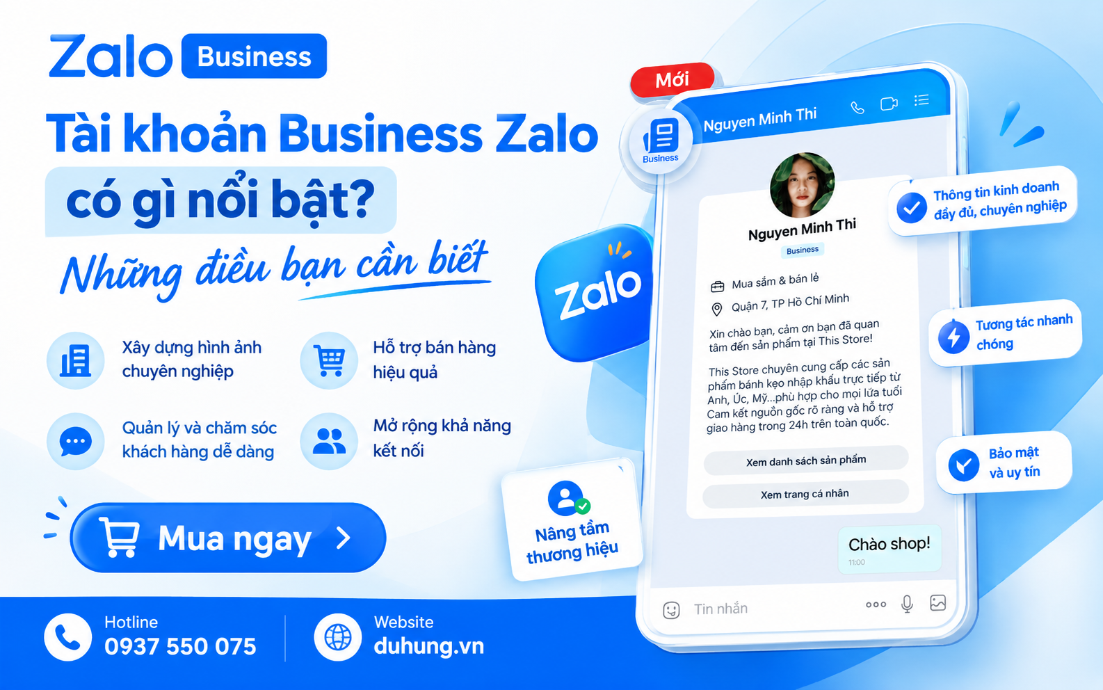 Tài Khoản Business Zalo Có Gì Nổi Bật? Những điều Bạn Cần Biết
