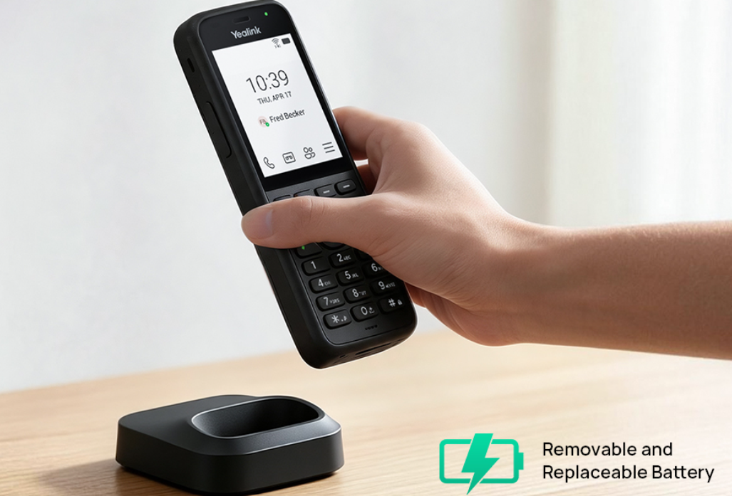 Điện thoại Teams Yealink MP66W không dây Wi-Fi