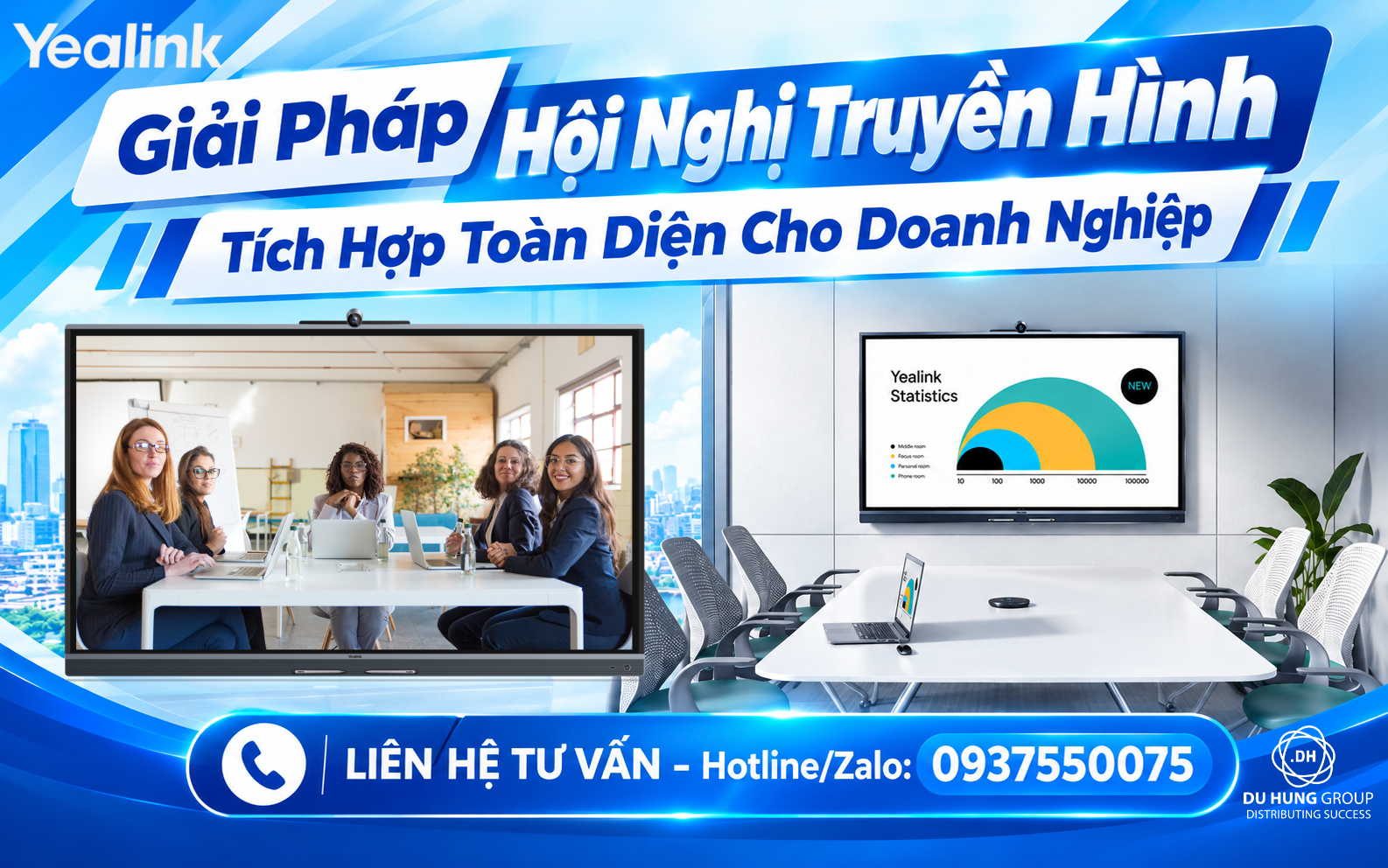 Giải Pháp Hội Nghị Truyền Hình Tích Hợp Toàn Diện Cho Doanh Nghiệp