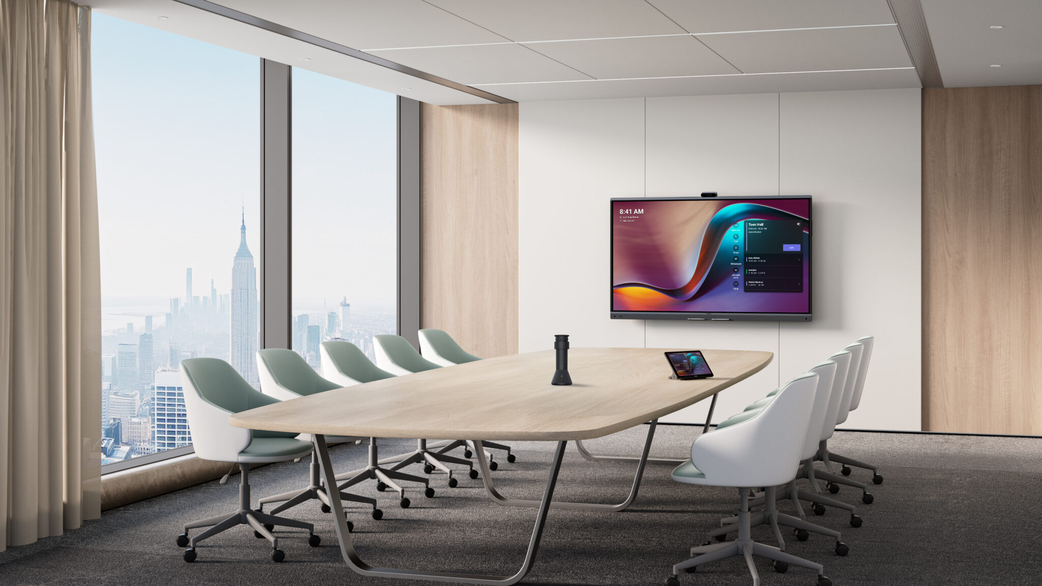 MeetingBoard Pro linh hoạt hơn với khả năng mở rộng camera và âm thanh