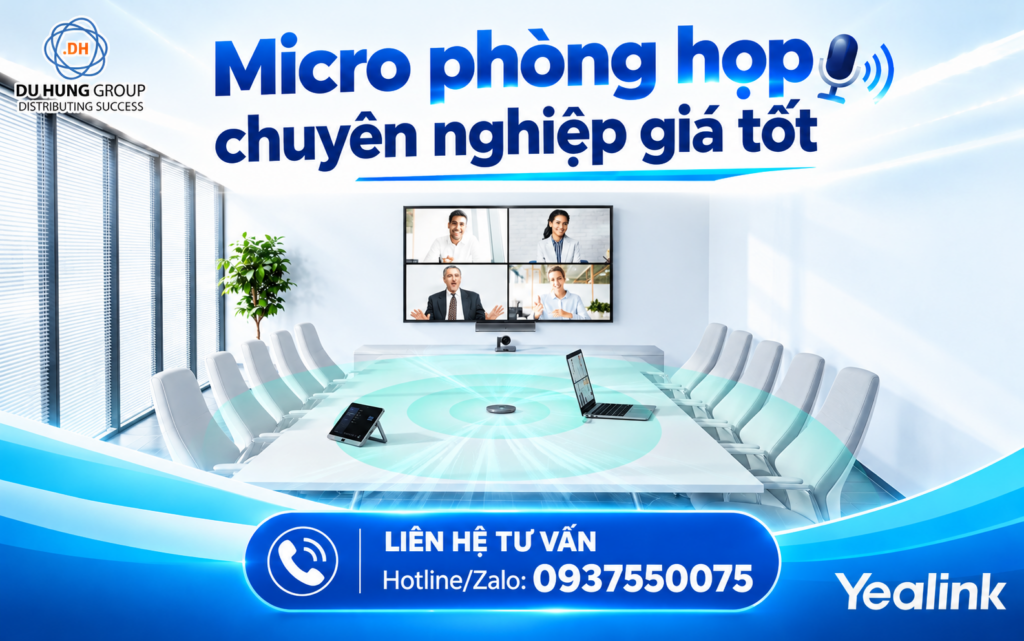 Micro phòng họp chuyên nghiệp giá tốt