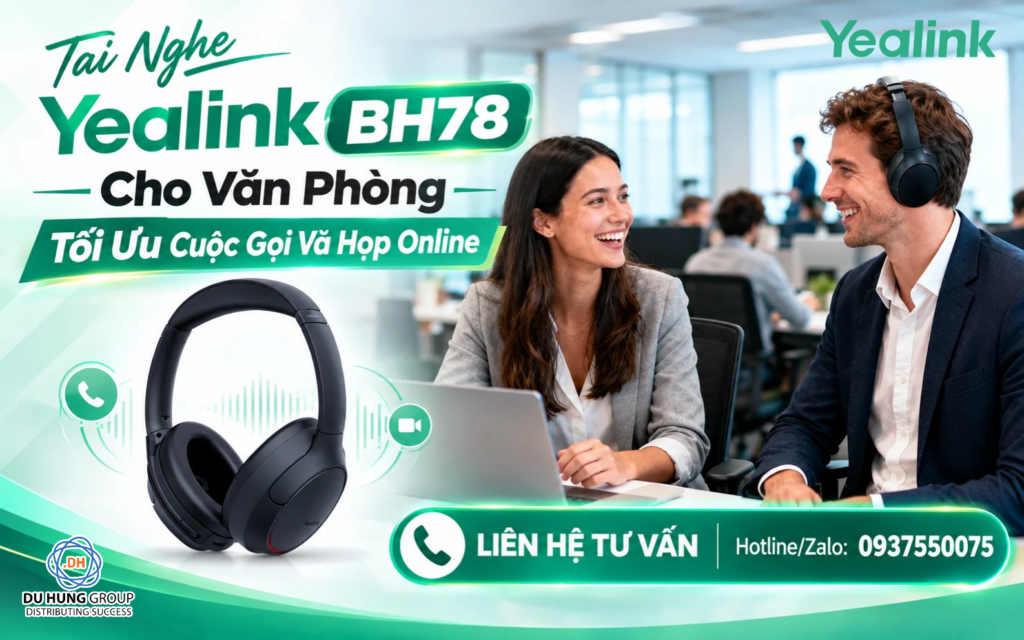 Tai Nghe Yealink BH78 Cho Văn Phòng
